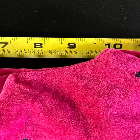 J. McLaughlin Women's Pink Embroidered Fox Corduroy Vintage Straight Jeans Sz 8 - Picture 7 of 8